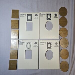 Anna Griffin Elaborate Scroll Baroque Vine Ribbon‎ Stitch Woven Rope Frames Sets